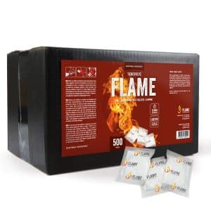 Flame tændbreve - 500 stk i papkasse